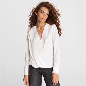RAG & BONE VICTOR SILK BLOUSE
RELAXED FIT TOP size L